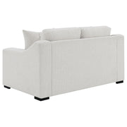 Ashlyn Fabric Upholstered Track Arm Loveseat Sand - 552092