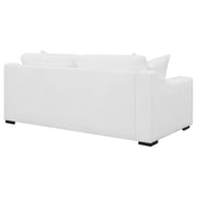 Ashlyn Upholstered Sloped Arm Sofa White - 509891
