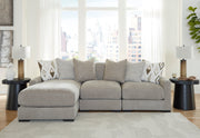 Aslan Court Pebble 3 - Piece LAF Chaise Sectional - Lara FurnitureSectional