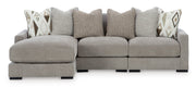 Aslan Court Pebble 3 - Piece LAF Chaise Sectional - Lara FurnitureSectional