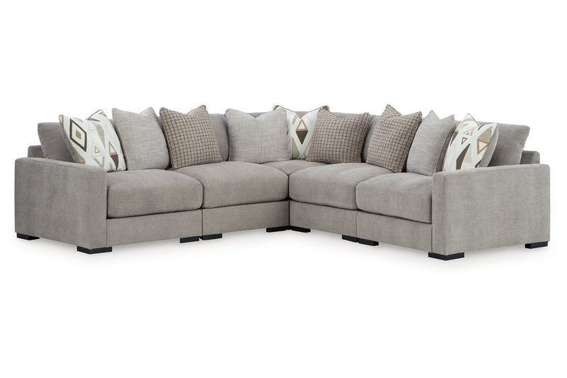 Aslan Court Pebble 5 - Piece Sectional - Lara FurnitureSectional