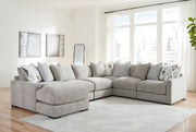 Aslan Court Pebble 6 - Piece LAF Chaise Sectional - Lara FurnitureSectional
