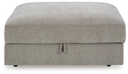 Aslan Court Pebble Ottoman With Storage - Lara Furniture