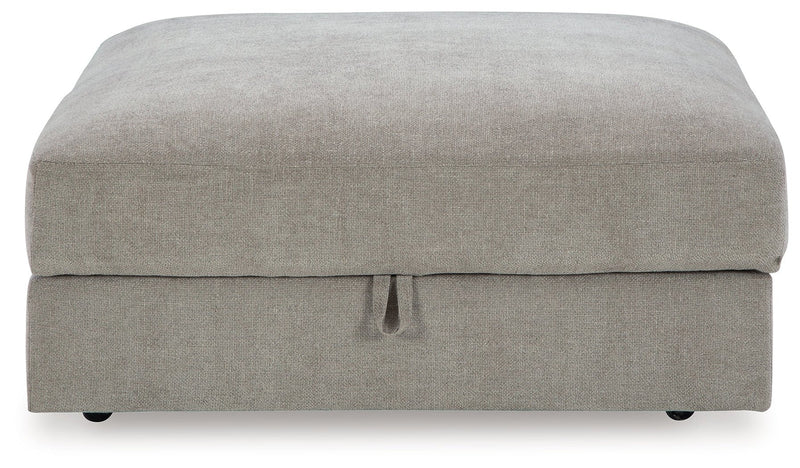 Aslan Court Pebble Ottoman With Storage - Lara Furniture