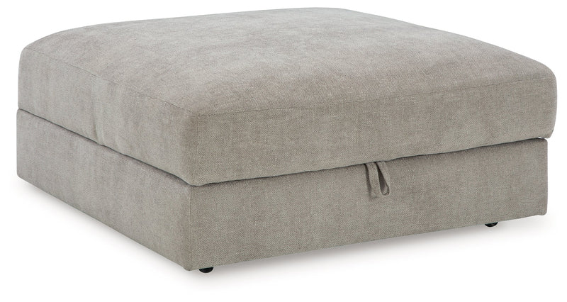 Aslan Court Pebble Ottoman With Storage - Lara Furniture