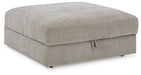 Aslan Court Pebble Ottoman With Storage - Gate Furniture