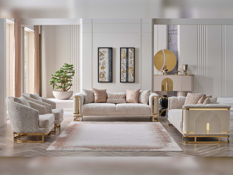 Asos Stationary Sofa in Cream - 200-SAN-ASO-3