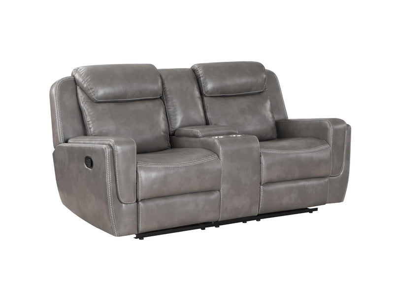 Aspen 3 PC ( Reclining Sofa & Loveseat & Chair ) - L415-GY-3PC