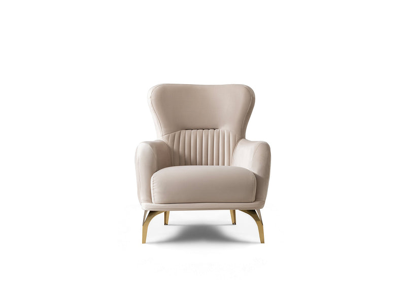 Aspendos 3-pieces (Sofa & Loveseat & Chair) Livingroom Set in Beige - 200-ST-ASP-ANKA529-321