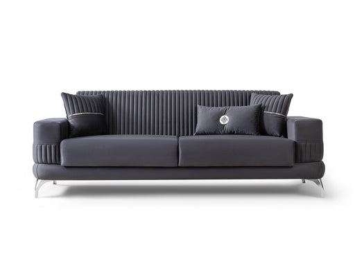 Aspendos Convertible Loveseat in Anthracite - 200-ST-ASP-ANKA154-2