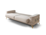 Aspendos Convertible Loveseat in Beige - 200-ST-ASP-ANKA529-2