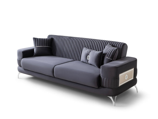 Aspendos Convertible Sofa in Anthracite - 200-ST-ASP-ANKA154-3
