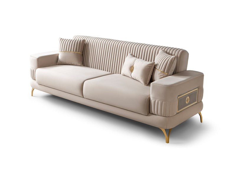 Aspendos Convertible Sofa in Anthracite - 200-ST-ASP-ANKA154-3