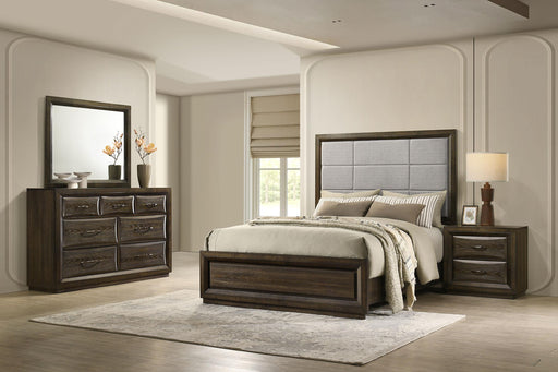 Atlas 4-piece California King Bedroom Set Dark Oak - 215971KW-S4