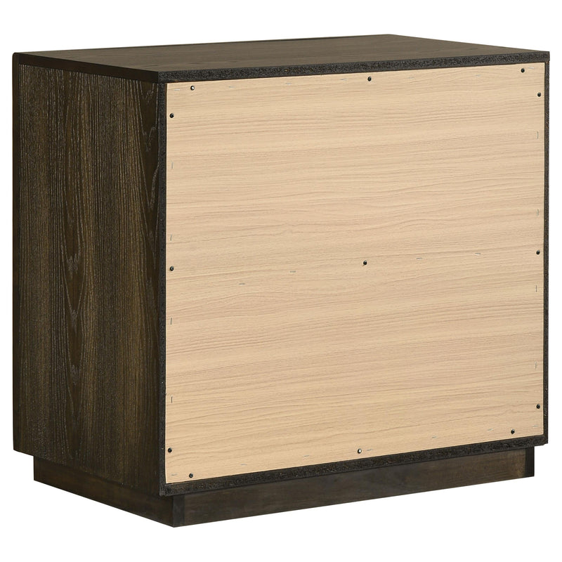 Atlas 4-piece Eastern King Bedroom Set Dark Oak - 215971KE-S4
