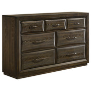Atlas 4-piece Eastern King Bedroom Set Dark Oak - 215971KE-S4