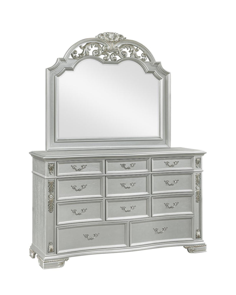 Atlas 5 PC (King Bed, Dresser, Mirror, Nightstand, Chest) - B581-King-5PC
