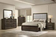 Atlas 5-piece Queen Bedroom Set Dark Oak - 215971Q-S5