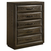 Atlas 5-piece Queen Bedroom Set Dark Oak - 215971Q-S5