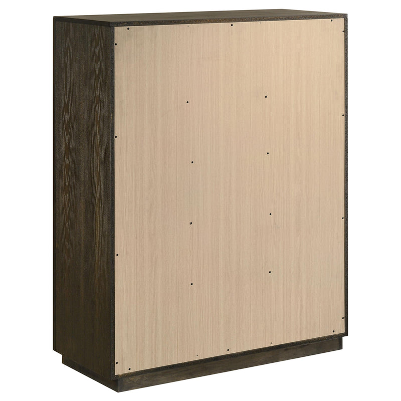 Atlas 5-piece Queen Bedroom Set Dark Oak - 215971Q-S5