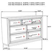 Atlas 5-piece Queen Bedroom Set Dark Oak - 215971Q-S5