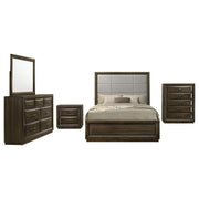 Atlas 5-piece Queen Bedroom Set Dark Oak - 215971Q-S5