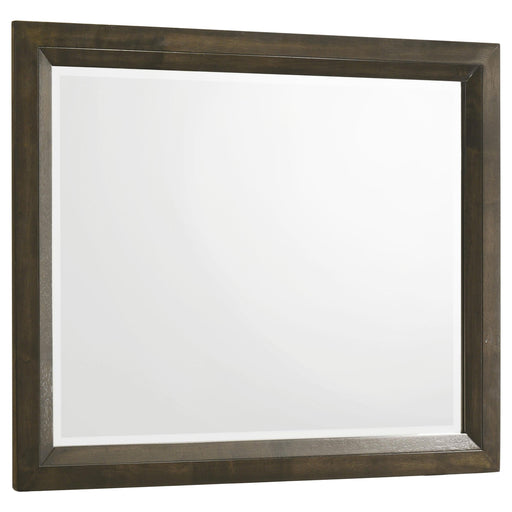 Atlas Bedroom Dresser Mirror Dark Oak - 215974