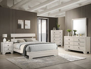 Atticus White Platform Youth Bedroom Set - Lara FurnitureYouth Bedroom Set