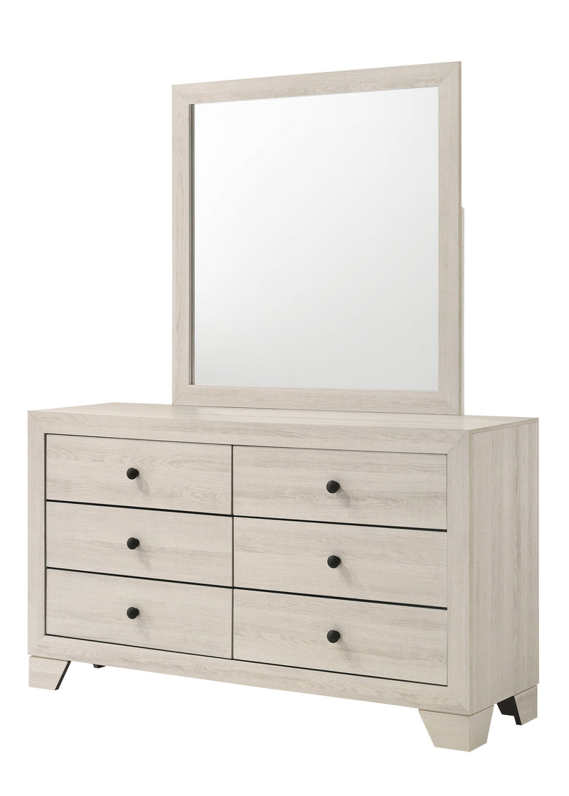 Atticus White Platform Youth Bedroom Set - Lara FurnitureYouth Bedroom Set
