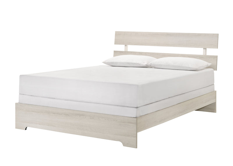 Atticus White Platform Youth Bedroom Set - Lara FurnitureYouth Bedroom Set