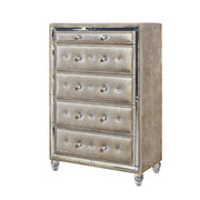 Augusta - Beige King Bed, Dresser, Mirror, Chest, Nightstand - B223-KDMCN