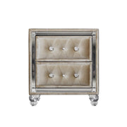 Augusta - Beige King Bed, Dresser, Mirror, Chest, Nightstand - B223-KDMCN