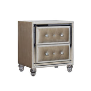 Augusta - Beige King Bed, Dresser, Mirror, Chest, Nightstand - B223-KDMCN