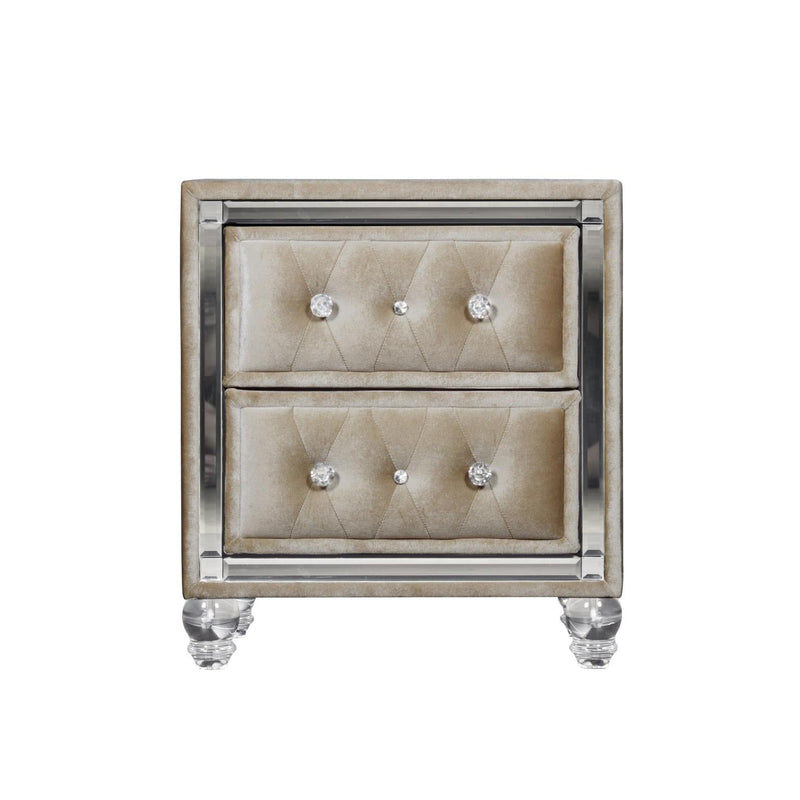 Augusta - Beige Queen Bed, Dresser, Mirror, Chest, Nightstand - B223-QDMCN