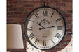 Augustina Antique Black Wall Clock - Gate FurnitureOther Products