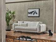 Aura 3-pieces (Sofa & Loveseat & Chair) Livingroom in Beige - 200-SER-AUR-PINAR07-321