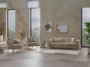 Aura Chair in Beige - 200-SER-AUR-PINAR07-B