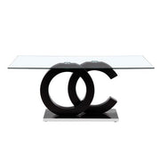 Aurora Black Dining Set - Lara FurnitureDining Room Set