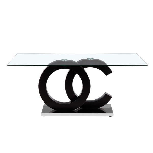 Aurora Black Dining Set - Lara FurnitureDining Room Set