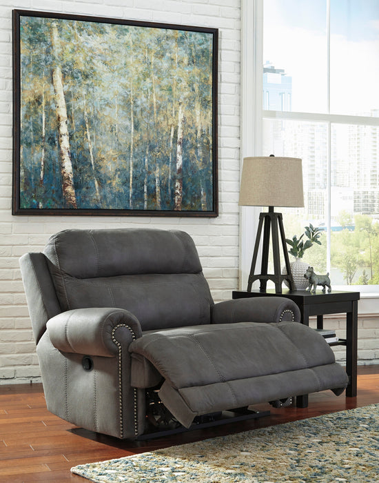 Austere Gray Reclining Living Room Set - Gate FurnitureReclining Living Room Set