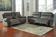 Austere Gray Reclining Living Room Set - Gate FurnitureReclining Living Room Set