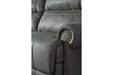 Austere Gray Reclining Sofa - Gate FurnitureReclining Sofa