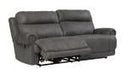Austere Gray Reclining Sofa - Gate FurnitureReclining Sofa
