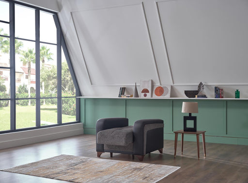 Austin Armchair (Beatto Anthracite) - Gate FurnitureLiving Room Chair