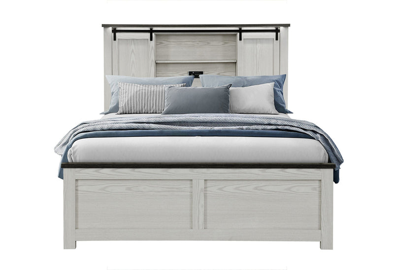 Ava Beige Full Bed - AVA-BEIGE-FB