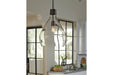 Avalbane Clear/Gray Pendant Light - Gate FurniturePendant