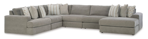 Avaliyah Ash 6 - Piece RAF Chaise Sectional - Gate FurnitureSectional
