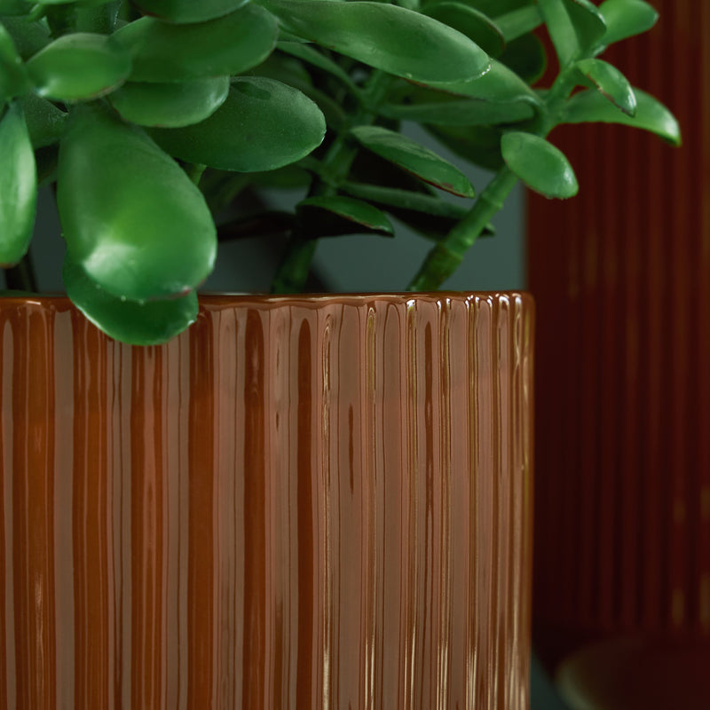 Avalyah Burnt Umber Vase - A2900023V