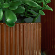 Avalyah Burnt Umber Vase (Set of 2) - A2900021