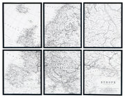 Avanworth Wall Art (Set of 6) - A8000335 - Lara Furniture